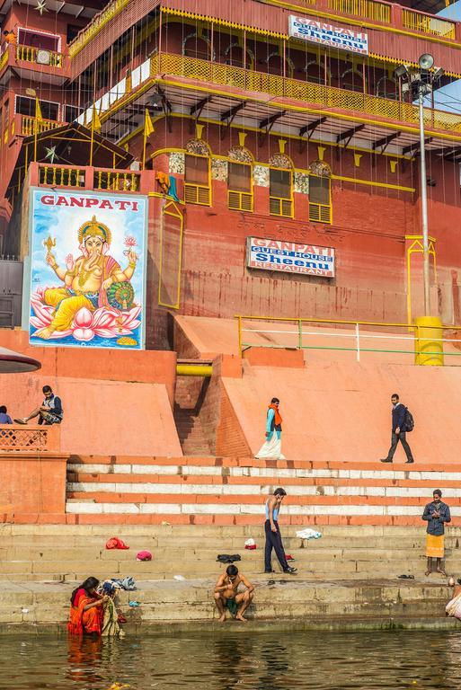 Ganpati Guest House Waranasi Zewnętrze zdjęcie